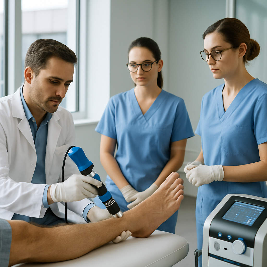 soulagez rapidement la douleur du névrome de morton grâce à la thérapie par ondes de choc : traitement non invasif, efficace et sans arrêt de vos activités.