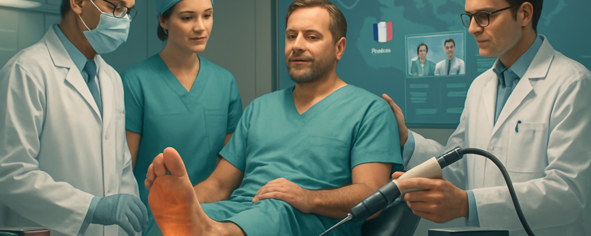 découvrez notre guide complet sur la thérapie par ondes de choc pour traiter efficacement les pathologies du pied. apprenez les bienfaits, les techniques et les résultats de cette méthode innovante pour soulager vos douleurs et améliorer votre qualité de vie.