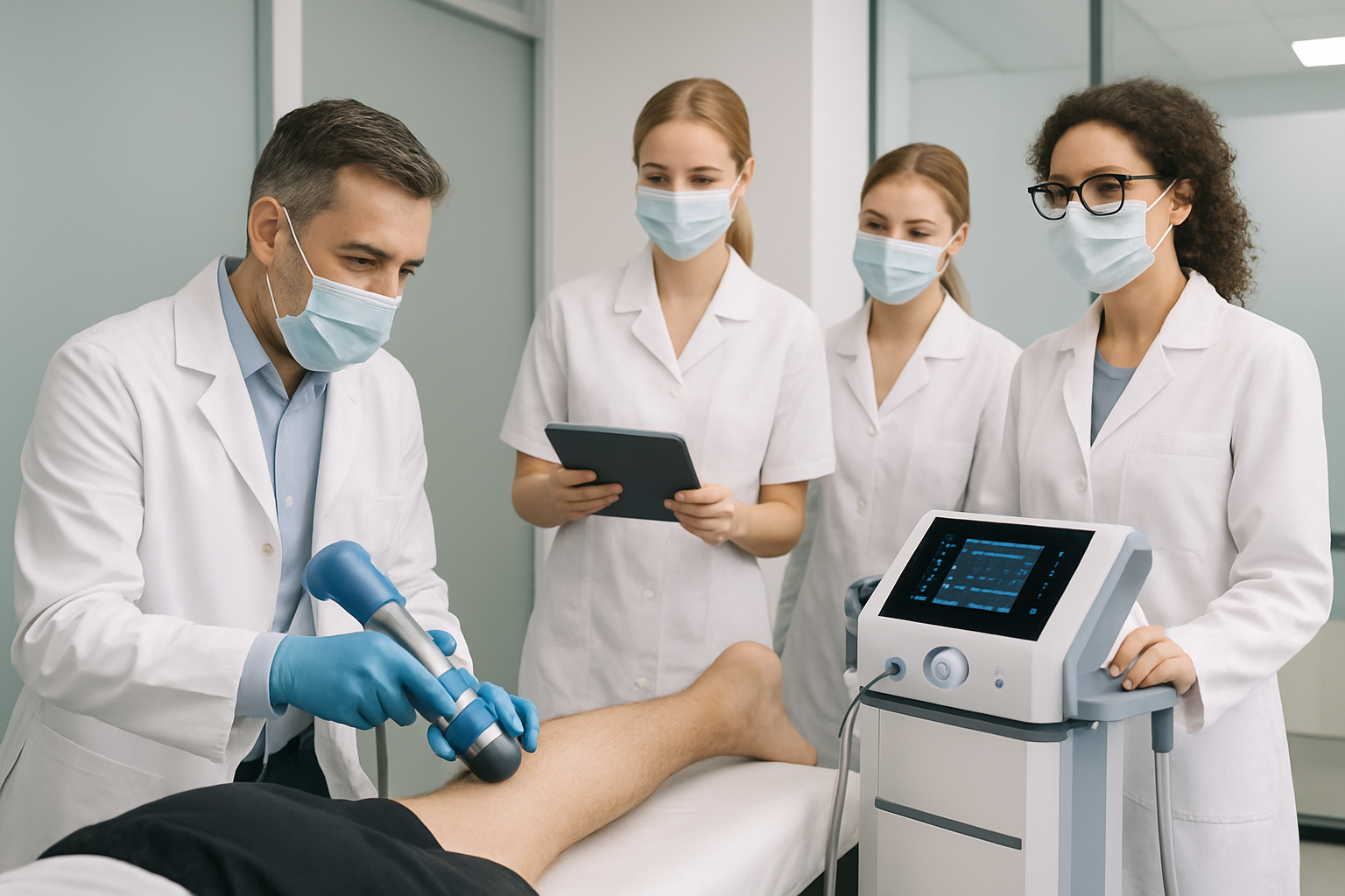 découvrez notre équipe spécialisée en thérapie shockwave, composée d'experts passionnés et qualifiés. bénéficiez de soins personnalisés pour soulager vos douleurs et améliorer votre bien-être grâce à cette méthode innovante et efficace.