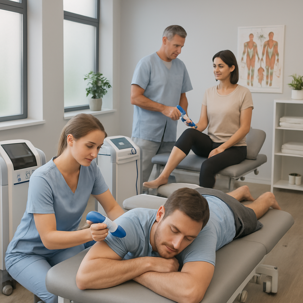 redécouvrez la liberté de mouvement grâce à la thérapie par ondes de choc : soin non invasif qui peut aider à soulager la douleur et favoriser la récupération.