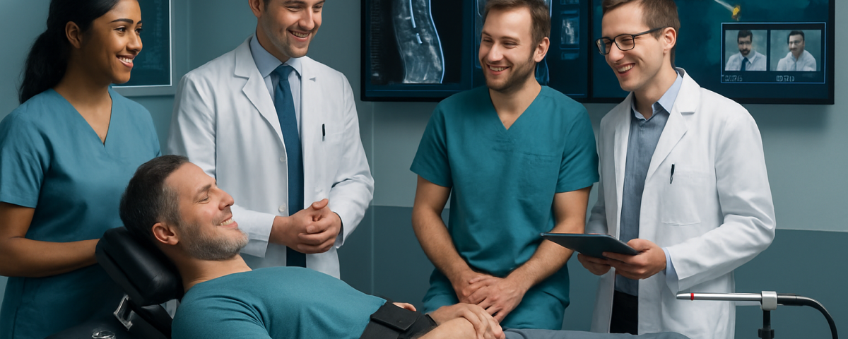 découvrez la thérapie par ondes de choc, traitement non invasif pour soulager la douleur, accélérer la récupération et stimuler la régénération naturelle.