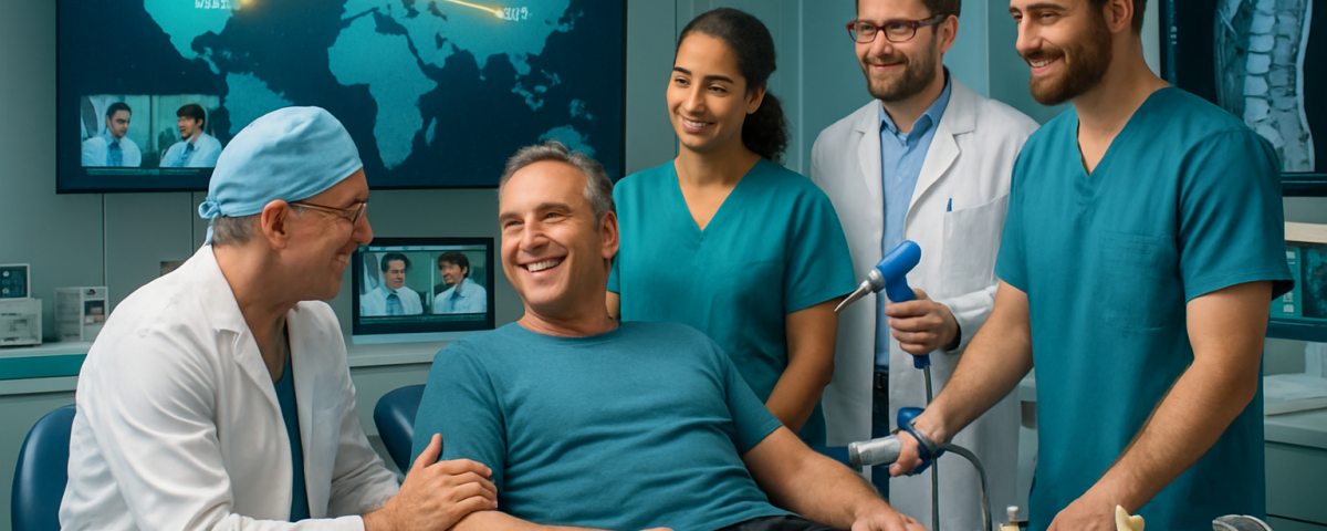 thérapie par ondes de choc : soulagement rapide des douleurs liées aux lésions ligamentaires. technique non invasive qui stimule la guérison. prenez rdv.