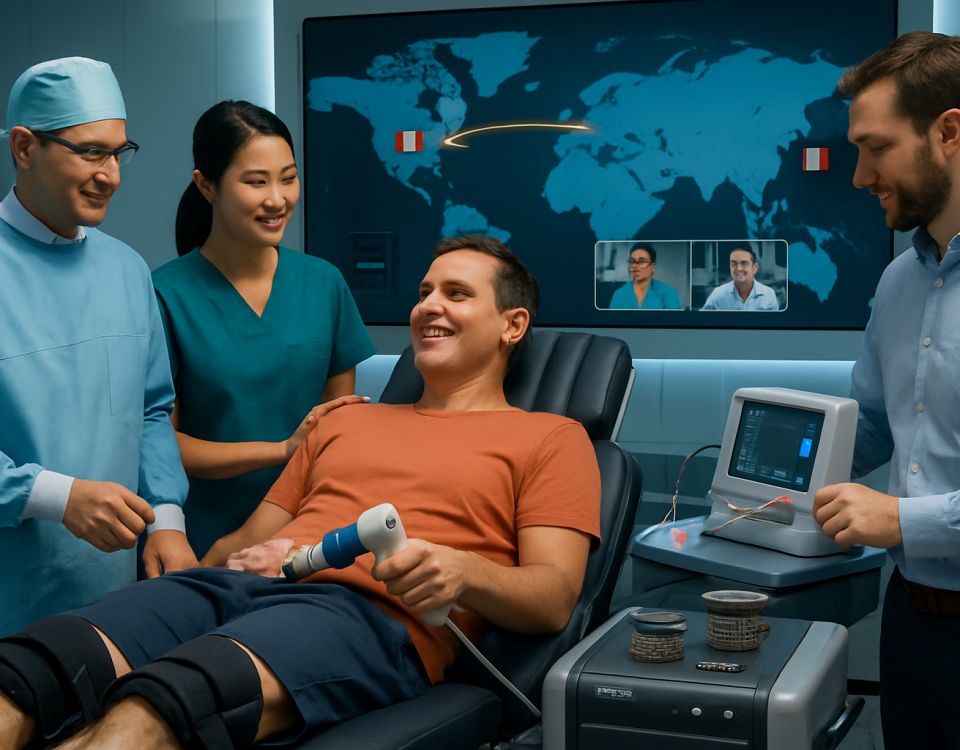 soulagez les déchirures musculaires avec la thérapie par ondes de choc: méthode non invasive qui réduit la douleur et accélère la récupération.