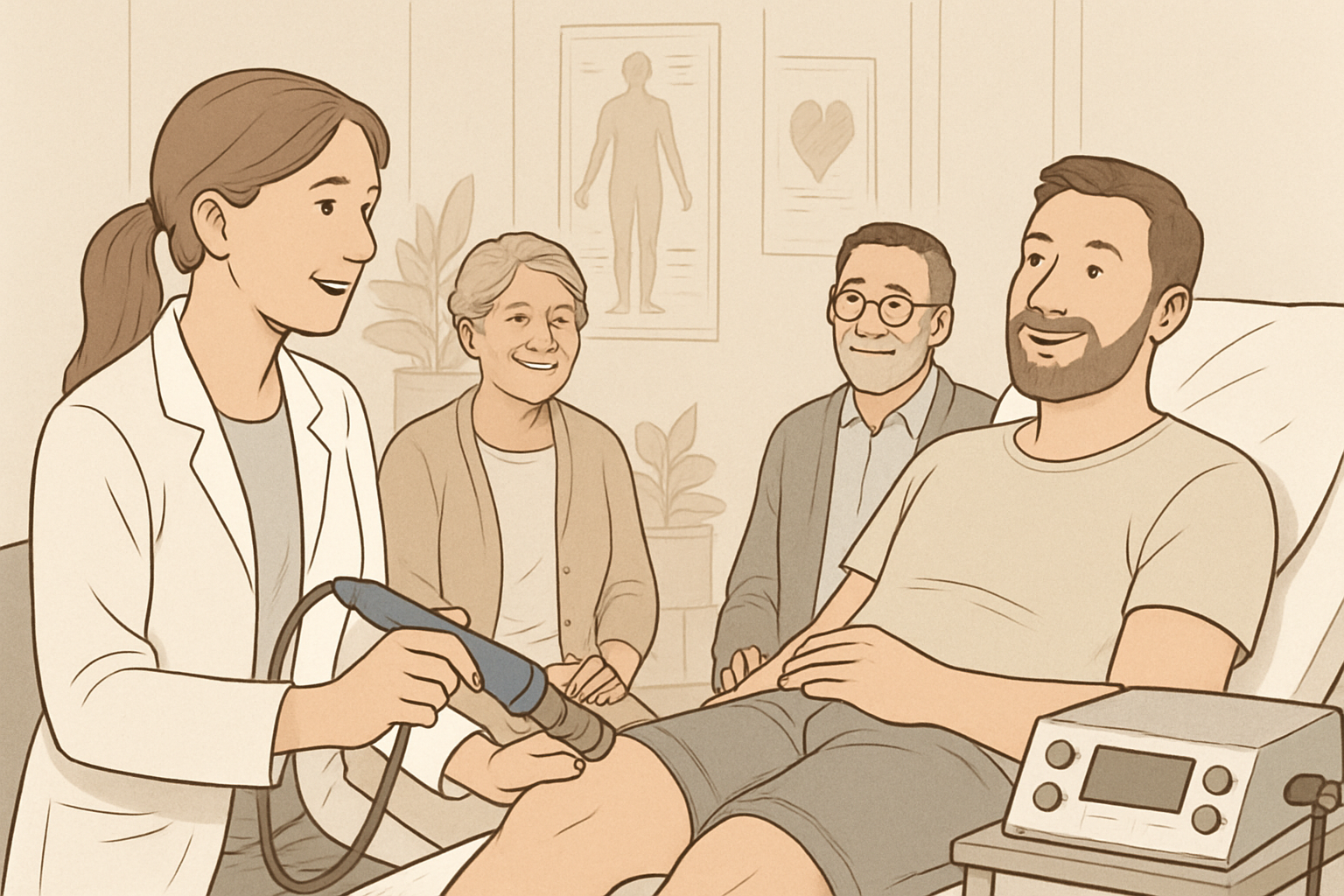 découvrez la thérapie par ondes de choc, une méthode innovante et prometteuse pour soulager les douleurs d'insertion. apprenez comment cette technique non invasive peut vous aider à retrouver confort et mobilité.