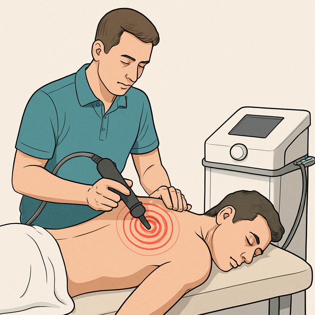 découvrez comment la thérapie par ondes de choc soulage durablement les bursites chroniques, réduit la douleur et accélère la récupération, sans chirurgie.