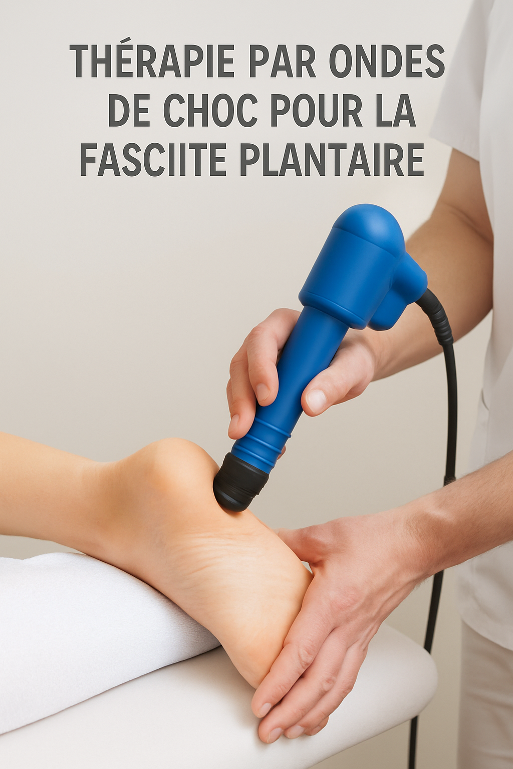 découvrez notre traitement innovant de la fasciite plantaire par ondes de choc à terrebonne. soulagez vos douleurs et retrouvez votre mobilité grâce à une méthode non-invasive et efficace. prenez soin de vos pieds dès aujourd'hui!