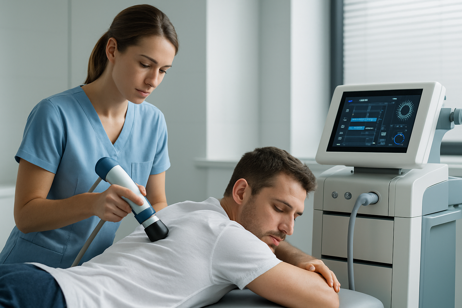 trouvez des solutions efficaces via la thérapie par ondes de choc pour les douleurs au pied: indications, résultats, sécurité et prise de rendez‑vous.