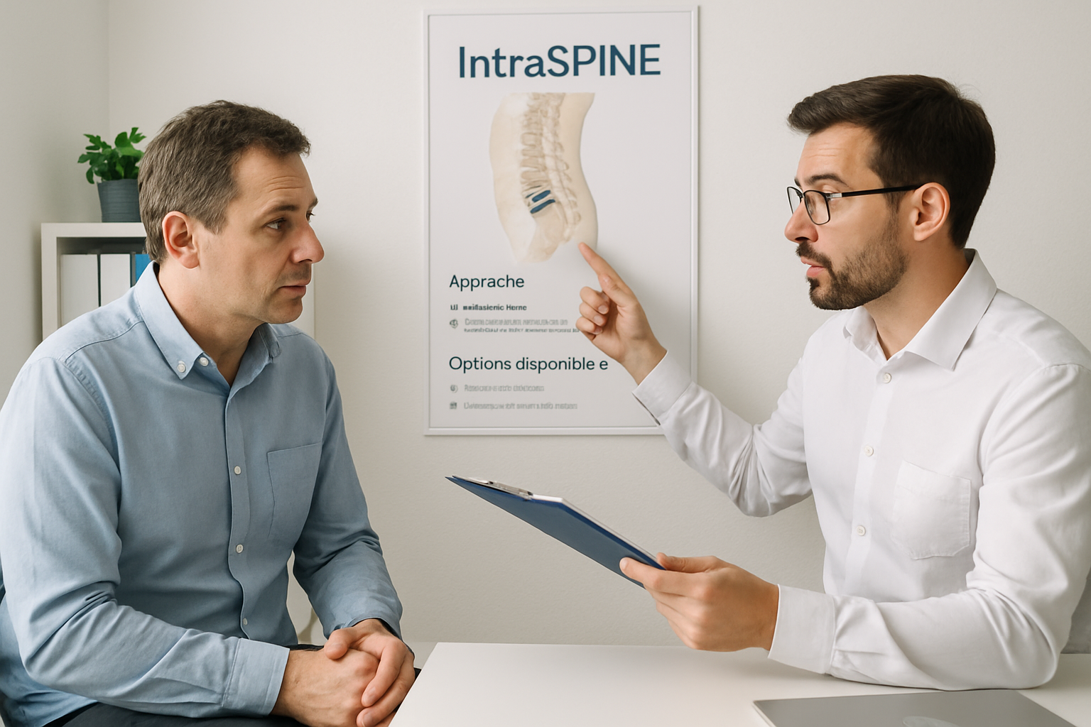 découvrez intraspine®, une solution innovante pour préserver la lordose naturelle et la mobilité lombaire. idéale pour améliorer la qualité de vie, elle soutient la colonne vertébrale tout en maintenant sa flexibilité.