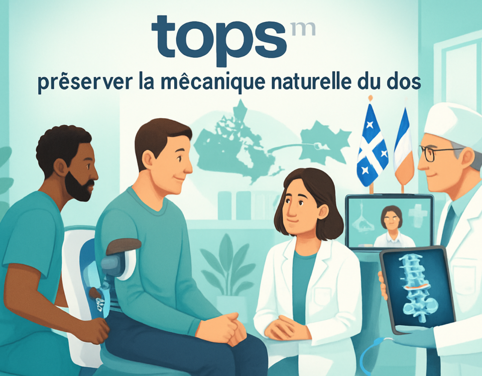 découvrez tops™ : la solution innovante pour préserver la mécanique naturelle de votre dos et améliorer votre bien-être au quotidien.